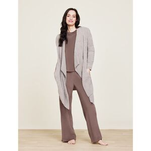 Barefoot Dreams Cardigan island wrap Bamboo Chic Lite Cream Gray size S/M